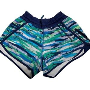 Lululemon shorts. Size 6. Dot confirmed. Lined. Summer. Gym. Workout.